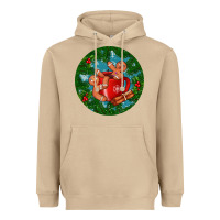 Mushroom gingerbread men with hot chocolate Heavyweight Hoodie - BundleAndBundleShop