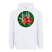 White gingerbread men with hot chocolate Heavyweight Hoodie - BundleAndBundleShop