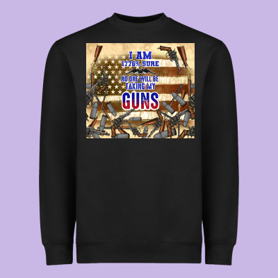 No One Will Be Taking My Guns Heavyweight Sweatshirt Designed By Tumblerdesignbyshophia