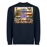 Navy no one will be taking my guns Heavyweight Sweatshirt - TumblerDesignByShophia