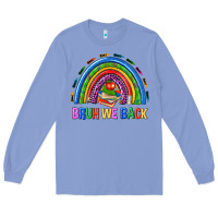Colony Blue bruh we back Long Sleeve Tee - NancyCooperArtShop