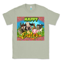 Matcha Happy Easter Farm Animals 20oz skinny Classic Tee - LillyAllenDesigns
