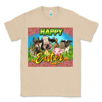 Mushroom Happy Easter Farm Animals 20oz skinny Classic Tee - LillyAllenDesigns