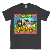 Smoke Happy Easter Farm Animals 20oz skinny Classic Tee - LillyAllenDesigns