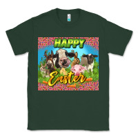 Sports Green Happy Easter Farm Animals 20oz skinny Classic Tee - LillyAllenDesigns