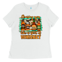 Chasing You Like A Shot Of Whiskey Ladies Tee | Teevron