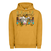 Pigment Peanut Butter Western Blessed Mom Baby Calf Urban Hoodie - LillyAllenDesigns