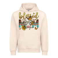 Sandshell Western Blessed Mom Baby Calf Urban Hoodie - LillyAllenDesigns