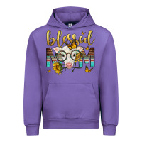 Tulip Western Blessed Mom Baby Calf Urban Hoodie - LillyAllenDesigns