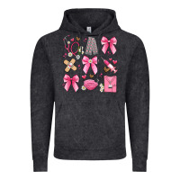 Vintage Black coquette bow nurse Vintage Hoodie - Artiststas