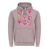 Vintage Zinc coquette bow nurse Vintage Hoodie - Artiststas