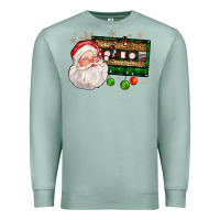 Seafoam santa cassette Premium Sweatshirt - FaDigitalArtStudio