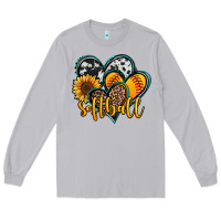 Moon Dust softball hearts Long Sleeve Tee - Jasminsmagicworld