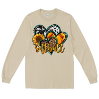 Mushroom softball hearts Long Sleeve Tee - Jasminsmagicworld