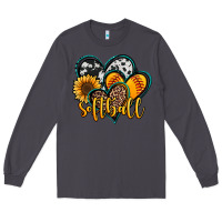 Smoke softball hearts Long Sleeve Tee - Jasminsmagicworld