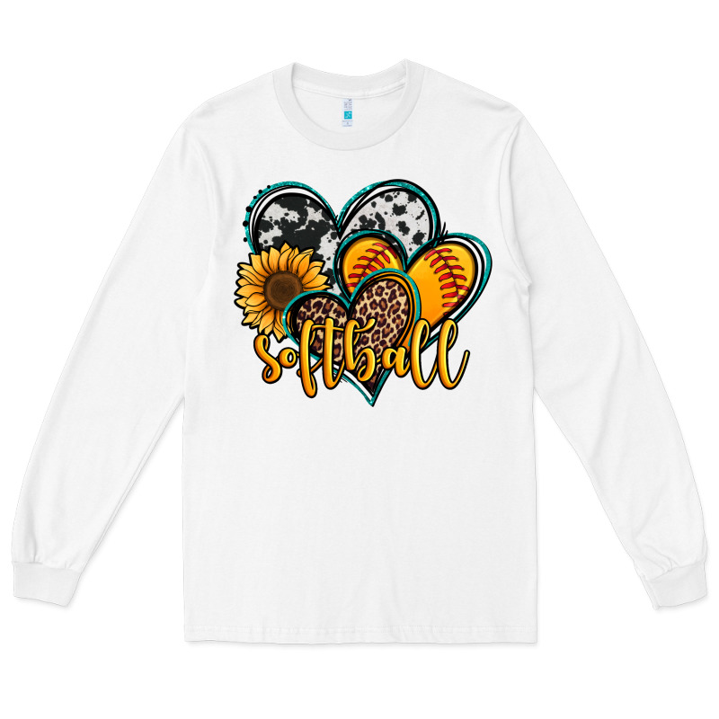 Softball Hearts Long Sleeve Tee by Jasminsmagicworld | Teevron