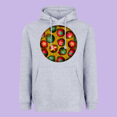 Christmas Heavyweight Hoodie Designed By Bundleandbundleshop