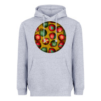 Heather Grey christmas Heavyweight Hoodie - BundleAndBundleShop