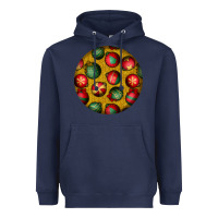 Navy christmas Heavyweight Hoodie - BundleAndBundleShop