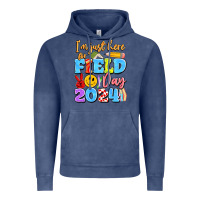 Vintage Denim im just here for field day 2024 Vintage Hoodie - Artiststas