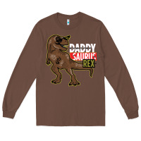 Chestnut DADDY SAURUS REX Long Sleeve Tee - Bettercallsaul