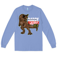 Colony Blue DADDY SAURUS REX Long Sleeve Tee - Bettercallsaul
