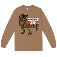 Toasted Coconut DADDY SAURUS REX Long Sleeve Tee - Bettercallsaul