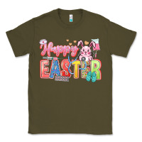 Army Green Happy Easter Nurse Classic Tee - LillyAllenDesigns