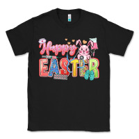 Black Happy Easter Nurse Classic Tee - LillyAllenDesigns