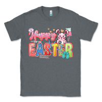Charcoal Heather Happy Easter Nurse Classic Tee - LillyAllenDesigns