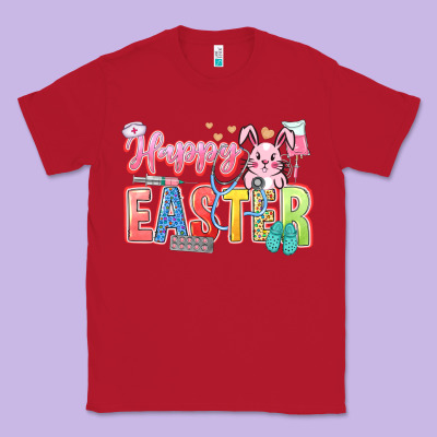 Happy Easter Nurse Classic Tee Designed By Lillyallendesigns