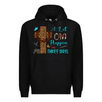 Black Easter Day A lot can happen in three days Premium Hoodie - OliviaCreatesArt