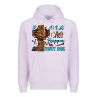 Lilac Easter Day A lot can happen in three days Premium Hoodie - OliviaCreatesArt