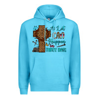Ocean Blue Easter Day A lot can happen in three days Premium Hoodie - OliviaCreatesArt