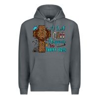 Rock Easter Day A lot can happen in three days Premium Hoodie - OliviaCreatesArt
