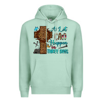 Seafoam Easter Day A lot can happen in three days Premium Hoodie - OliviaCreatesArt