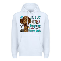 White Easter Day A lot can happen in three days Premium Hoodie - OliviaCreatesArt