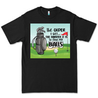 Black funny golf Premium Tee - MaliasSmallBusiness