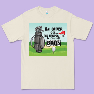 Funny Golf Premium Tee Designed By Maliassmallbusiness