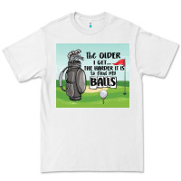 White funny golf Premium Tee - MaliasSmallBusiness