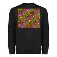 Black Mardi Gras tumbler Heavyweight Sweatshirt - HowdyJamesFarm