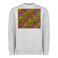 Heather Grey Mardi Gras tumbler Heavyweight Sweatshirt - HowdyJamesFarm