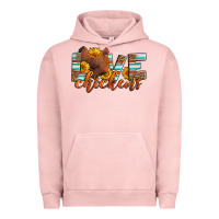 Pigment Salmon love chickens Urban Hoodie - LillyAllenDesigns