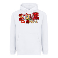 White love more valentine's day Heavyweight Hoodie - FaDigitalArtStudio