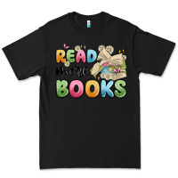 Black read more books Premium Tee - MaliasSmallBusiness