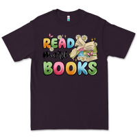 Plum read more books Premium Tee - MaliasSmallBusiness