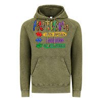 Vintage Olive autism mama Vintage Hoodie - Artiststas