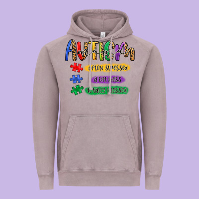 Autism Mama Vintage Hoodie Designed By Artiststas