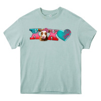 Arona xoxo guarnsey cow Heavy Core Tee - AdoDesignShop