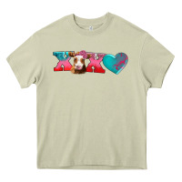 Mossy xoxo guarnsey cow Heavy Core Tee - AdoDesignShop